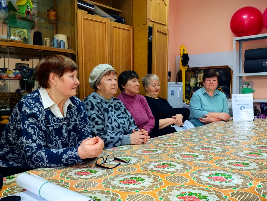 Активисты Соседских центров в работе
